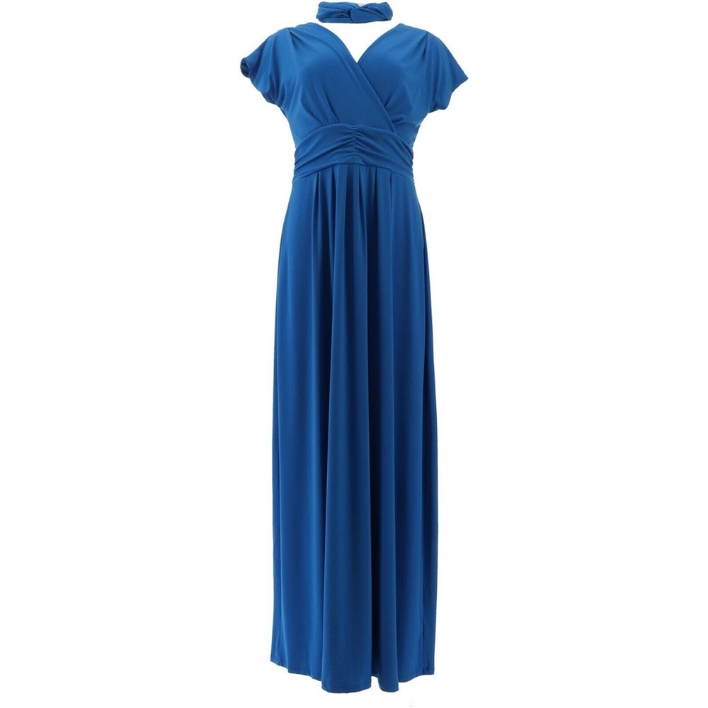 Long Navy Summer Dress
